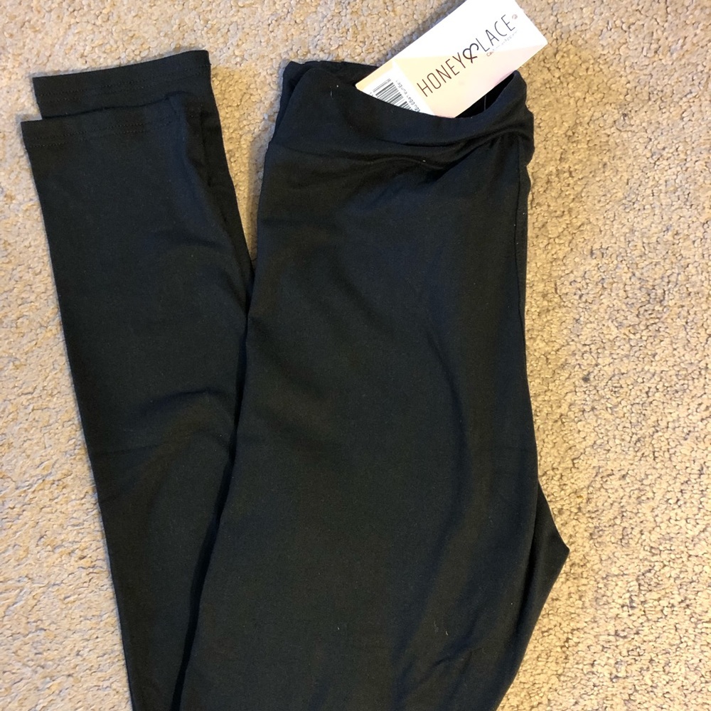 Black Honey and Lace Laguna Leggings